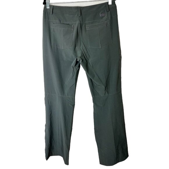 REI Pants - REI Womens Gray Pants Convertible Hiking Roll up - Size 12 Straight Boot Cut P